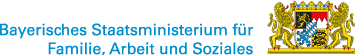Logo Bayerisches Staatsministerium für Familie, Arbeit und Soziales
