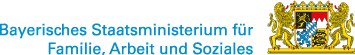 Logo Bayerisches Staatsministerium für Familie, Arbeit und Soziales