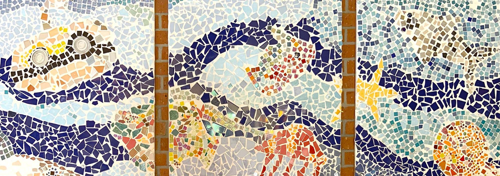 Pestalozzischule Forchheim Mosaik innen